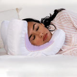 Maxbell Face Pillow Comfortable Bed Pillow Gift Irregular Pillow for Lady Home