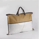 Maxbell 2xPillow Storage Bag Zippered Home Organizer for Comforters Pillows Bed Sheets