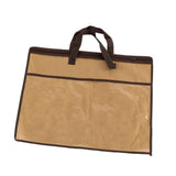 Maxbell 2xPillow Storage Bag Zippered Home Organizer for Comforters Pillows Bed Sheets