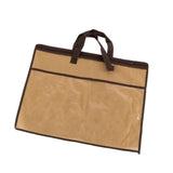 Maxbell 2xPillow Storage Bag Zippered Home Organizer for Comforters Pillows Bed Sheets