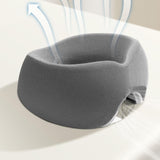 Maxbell 2xFace Down Pillow Versatile Home Massage Pillow for Salons SPA Family Gray
