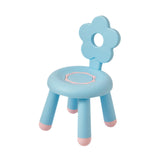 Maxbell Children Chair Solid Kids Furniture Small Bench for Classroom Domestic Study Blue