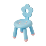 Maxbell Children Chair Solid Kids Furniture Small Bench for Classroom Domestic Study Blue