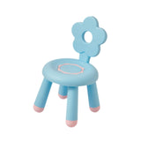 Maxbell Children Chair Solid Kids Furniture Small Bench for Classroom Domestic Study Blue