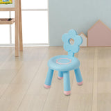 Maxbell Children Chair Solid Kids Furniture Small Bench for Classroom Domestic Study Blue