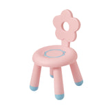 Maxbell Children Chair Solid Kids Furniture Small Bench for Classroom Domestic Study Pink