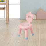 Maxbell Children Chair Solid Kids Furniture Small Bench for Classroom Domestic Study Pink