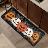 Maxbell Halloween Doormat Scary Decoration Home Decor Pumpkins for Party Indoor Home 40cmx120cm
