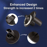Maxbell Bungee Kit and End Cap Repair Curtain Holders for Coolaroo Blackout Tie Down