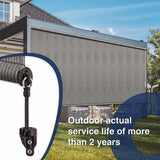 Maxbell Bungee Kit and End Cap Repair Curtain Holders for Coolaroo Blackout Tie Down