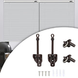 Maxbell Bungee Kit and End Cap Repair Curtain Holders for Coolaroo Blackout Tie Down