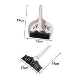 Maxbell Mini Dustpan and Brush Set Small Broom and Dustpan Set for Desk Home Kitchen