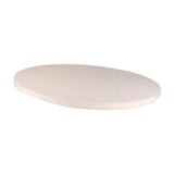 Maxbell Fitted Round Table Cloth Elastic Edge Non Slip Lightweight Round Table Cover Champagne