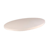 Maxbell Fitted Round Table Cloth Elastic Edge Non Slip Lightweight Round Table Cover Champagne