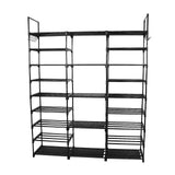 Maxbell Shoe Rack Iron Pipe Tall Shoe Storage Organizer for Hallway Apartment Garage