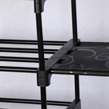 Maxbell Shoe Rack Iron Pipe Tall Shoe Storage Organizer for Hallway Apartment Garage