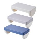 Maxbell Under Desk Footrest Adults Modern Desk Leg Rest for Computer Desk Car Office White