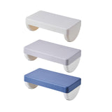 Maxbell Under Desk Footrest Adults Modern Desk Leg Rest for Computer Desk Car Office White