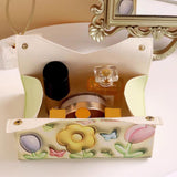 Maxbell Tissue Box Cover Tissue Box Holder Cute for Countertop Dining Table Bathroom Yellow