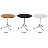 Maxbell Small End Table Ornament Multifunction Bedside Table for Office Dorm Bedroom brown