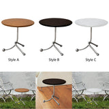 Maxbell Small End Table Ornament Multifunction Bedside Table for Office Dorm Bedroom brown