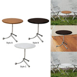 Maxbell Small End Table Ornament Multifunction Bedside Table for Office Dorm Bedroom brown