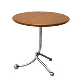 Maxbell Small End Table Ornament Multifunction Bedside Table for Office Dorm Bedroom brown