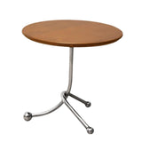 Maxbell Small End Table Ornament Multifunction Bedside Table for Office Dorm Bedroom brown