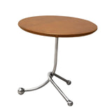 Maxbell Small End Table Ornament Multifunction Bedside Table for Office Dorm Bedroom brown