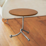 Maxbell Small End Table Ornament Multifunction Bedside Table for Office Dorm Bedroom brown