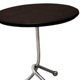 Maxbell Small End Table Ornament Multifunction Bedside Table for Office Dorm Bedroom black