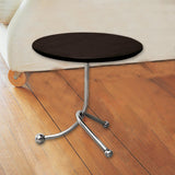 Maxbell Small End Table Ornament Multifunction Bedside Table for Office Dorm Bedroom black