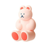 Maxbell Toothbrush Hook Multiuse Home Storage Rack Wall Hook for Office Kitchen Dorm Pink Bear