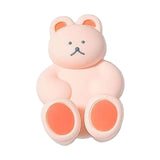 Maxbell Toothbrush Hook Multiuse Home Storage Rack Wall Hook for Office Kitchen Dorm Pink Bear