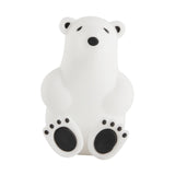 Maxbell Toothbrush Hook Multiuse Home Storage Rack Wall Hook for Office Kitchen Dorm White Polar Bear