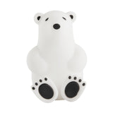 Maxbell Toothbrush Hook Multiuse Home Storage Rack Wall Hook for Office Kitchen Dorm White Polar Bear