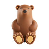Maxbell Toothbrush Hook Multiuse Home Storage Rack Wall Hook for Office Kitchen Dorm DarkBrown Polar Bear