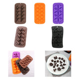 Maxbell Halloween Silicone Mould DIY Novelty Fondant Mould for Cakes Festivals Party Coffee Skeleton Head