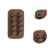 Maxbell Halloween Silicone Mould DIY Novelty Fondant Mould for Cakes Festivals Party Coffee Skeleton Head