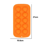 Maxbell Halloween Silicone Mould DIY Novelty Fondant Mould for Cakes Festivals Party Orange Pumpkin