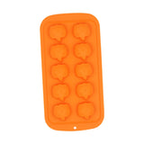Maxbell Halloween Silicone Mould DIY Novelty Fondant Mould for Cakes Festivals Party Orange Pumpkin
