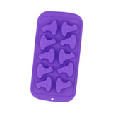 Maxbell Halloween Silicone Mould DIY Novelty Fondant Mould for Cakes Festivals Party Purple Wizard Hat