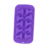 Maxbell Halloween Silicone Mould DIY Novelty Fondant Mould for Cakes Festivals Party Purple Wizard Hat