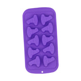 Maxbell Halloween Silicone Mould DIY Novelty Fondant Mould for Cakes Festivals Party Purple Wizard Hat