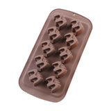 Maxbell Halloween Silicone Mould DIY Novelty Fondant Mould for Cakes Festivals Party Coffee Chauve Souris