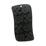 Maxbell Halloween Silicone Mould DIY Novelty Fondant Mould for Cakes Festivals Party Black Bone