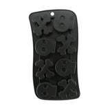 Maxbell Halloween Silicone Mould DIY Novelty Fondant Mould for Cakes Festivals Party Black Bone