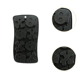 Maxbell Halloween Silicone Mould DIY Novelty Fondant Mould for Cakes Festivals Party Black Bone