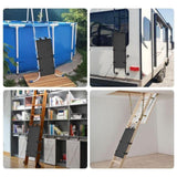 Maxbell Bunk Bed Ladder Step Cover Prevent from Climbing for Regular Ladders Outdoor