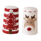 Maxbell 2x Christmas Salt and Pepper Shakers Bottle Jar for Gift Wedding Party
